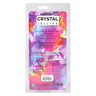 Дилдо Doc Johnson Crystal Jellies Сlassic Dong - фото 6