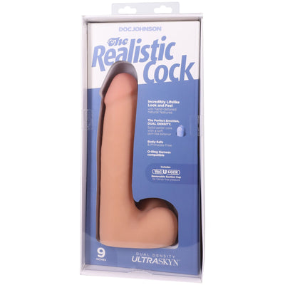 Фаллоимитатор Doc Johnson The Realistic Cock with Balls ULTRASKYN - фото 9