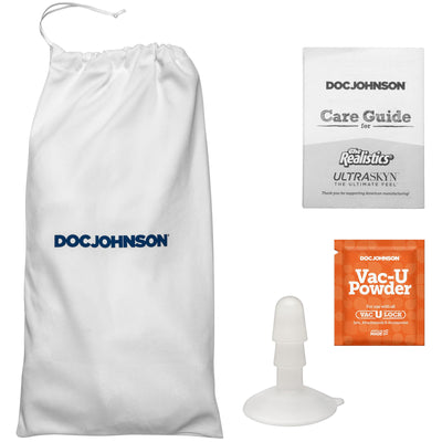 Фаллоимитатор Doc Johnson The Realistic Cock with Balls ULTRASKYN - фото 51