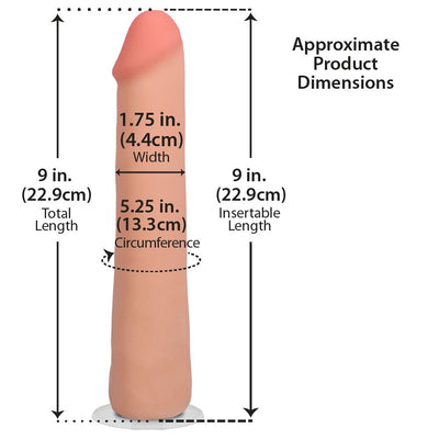 Фаллоимитатор Doc Johnson The Realistic Cock ULTRASKYN - фото 49