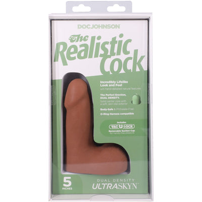 Фаллоимитатор Doc Johnson The Realistic Cock with Balls ULTRASKYN - фото 65