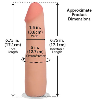 Фаллоимитатор Doc Johnson The Realistic Cock ULTRASKYN - фото 60