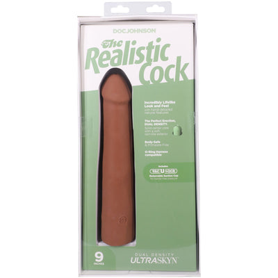Фаллоимитатор Doc Johnson The Realistic Cock ULTRASKYN - фото 10