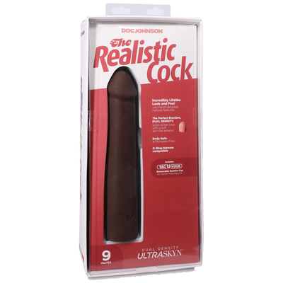 Фаллоимитатор Doc Johnson The Realistic Cock ULTRASKYN - фото 19