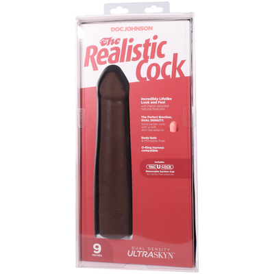 Фаллоимитатор Doc Johnson The Realistic Cock ULTRASKYN - фото 20