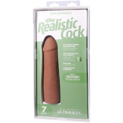 Фаллоимитатор Doc Johnson The Realistic Cock ULTRASKYN - фото 86