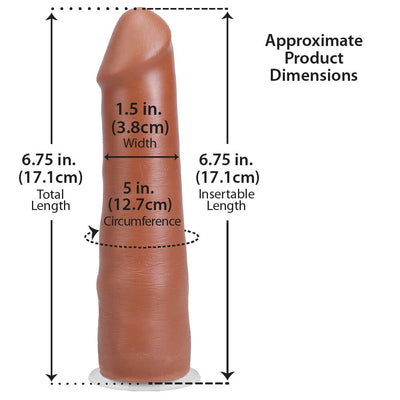 Фаллоимитатор Doc Johnson The Realistic Cock ULTRASKYN - фото 82