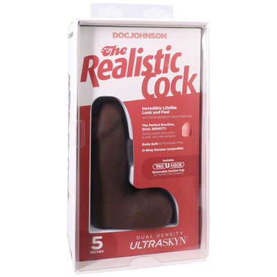 Фаллоимитатор Doc Johnson The Realistic Cock with Balls ULTRASKYN - фото 96
