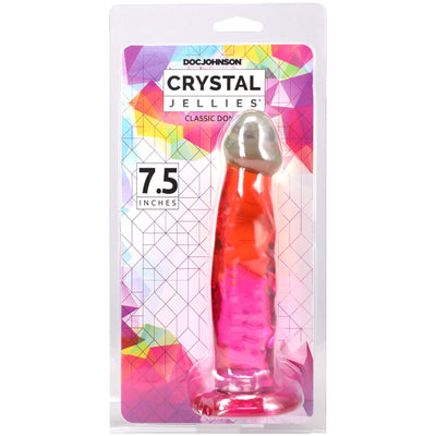 Дилдо Doc Johnson Crystal Jellies Dong - фото 5