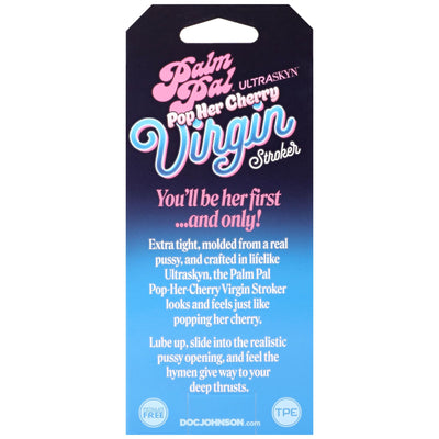 Мастурбатор Doc Johnson Palm Pal Virgin Stroker with Pop Her Cherry Juice - фото 8