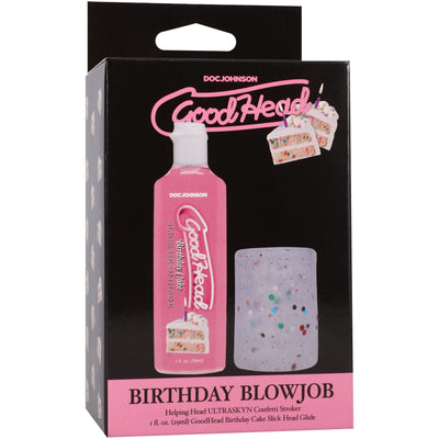 Набор для минета Doc Johnson GoodHead Birthday Blowjob Kit - фото 10