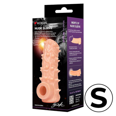Насадка на член Kokos Nude Sleeve NS 006 - фото 12