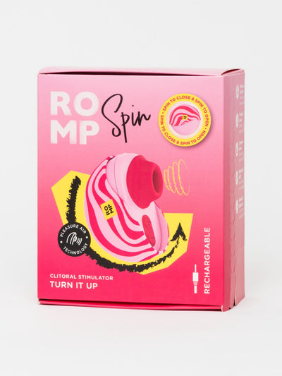 Вакуумний кліторальний стимулятор Romp Spin - фото 15