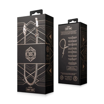 Батіг Rosy Gold Kinky Whip - фото 8