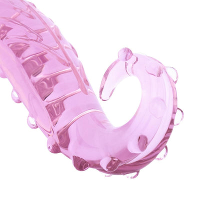 Скляний фалоімітатор в формі щупальця Gildo No.34 Tentacle Glass Dildo - фото 6