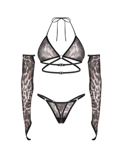 Комплект Obsessive Addia 3-pcs set - фото 19