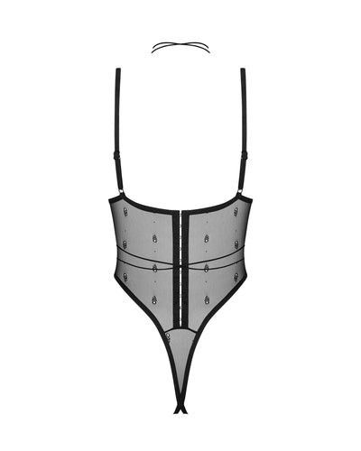 Боді Obsessive Anniverse Special crotchless teddy - фото 4