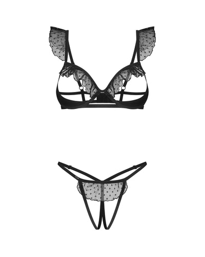 Комплект Obsessive Carrola 2-pcs crotchless set - фото 14