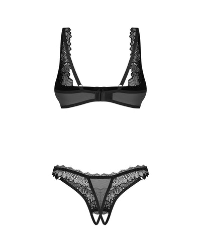 Комплект Obsessive Deina More 2-pcs crotchless set - фото 15
