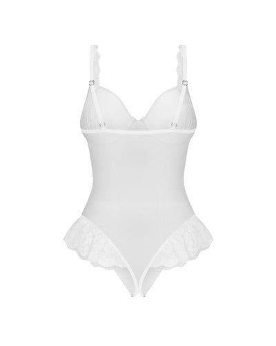 Боді Obsessive Weddya crotchless teddy - фото 4