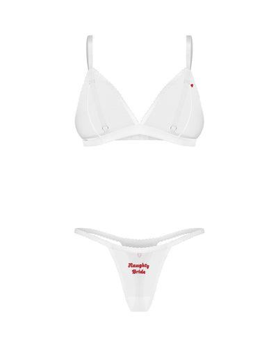 Комплект Obsessive Weddya Bride 3-pcs set - фото 20