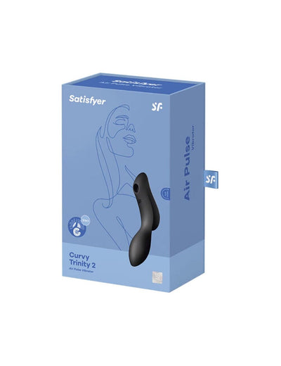 Main image for product index 8: Вакуумний стимулятор з вібрацією Satisfyer Curvy Trinity 2