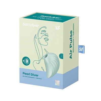 Вакуумний кліторальний стимулятор із вібрацією Satisfyer Pearl Diver - фото 12