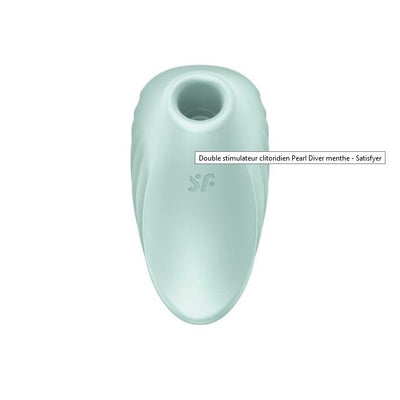 Вакуумний кліторальний стимулятор із вібрацією Satisfyer Pearl Diver - фото 10