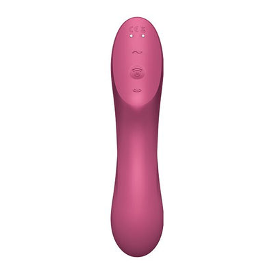 Вакуумний стимулятор з вібрацією Satisfyer Curvy Trinity 3 - фото 9