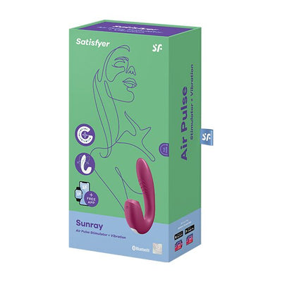 Main image for product index 6: Вакуумний смарт-вібратор Satisfyer Sunray