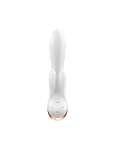 Смарт вибратор-кролик с двойным отростком Satisfyer Double Flex - фото 7