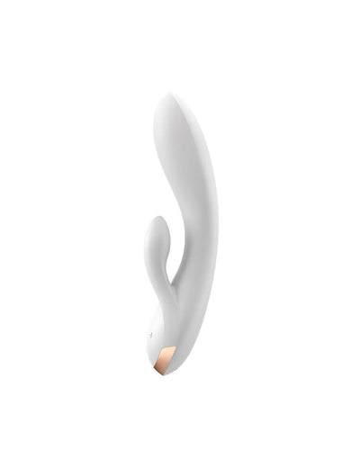 Смарт вибратор-кролик с двойным отростком Satisfyer Double Flex - фото 6