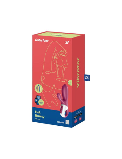 Main image for product index 4: Смарт вібратор кролик із підігрівом Satisfyer Hot Bunny