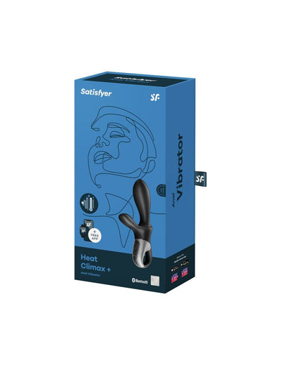Универсальный смарт-вибратор с подогревом Satisfyer Heat Climax + - фото 4