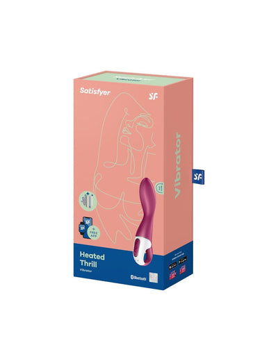 Смарт-вібратор точки G Satisfyer Heated Thrill з функцією підігріву - фото 4
