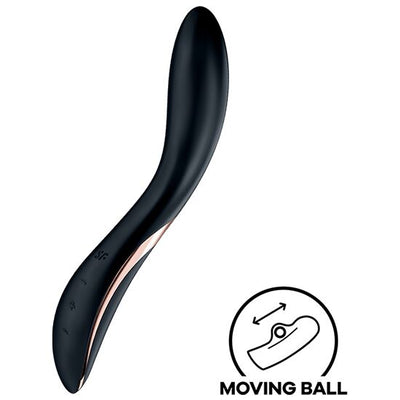 Main image for product index 1: Вибратор с жемчужной стимуляцией точки G Satisfyer Rrrolling Explosion