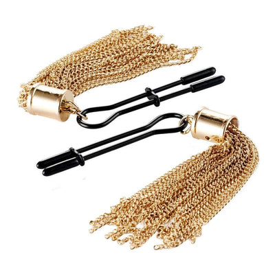 Зажимы для сосков Guilty Pleasure Tassel Tease Clamps - фото 1