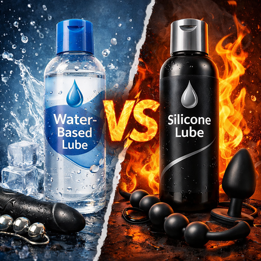 Битва за ідеальне ковзання: що краще — водний чи силіконовий лубрикант?