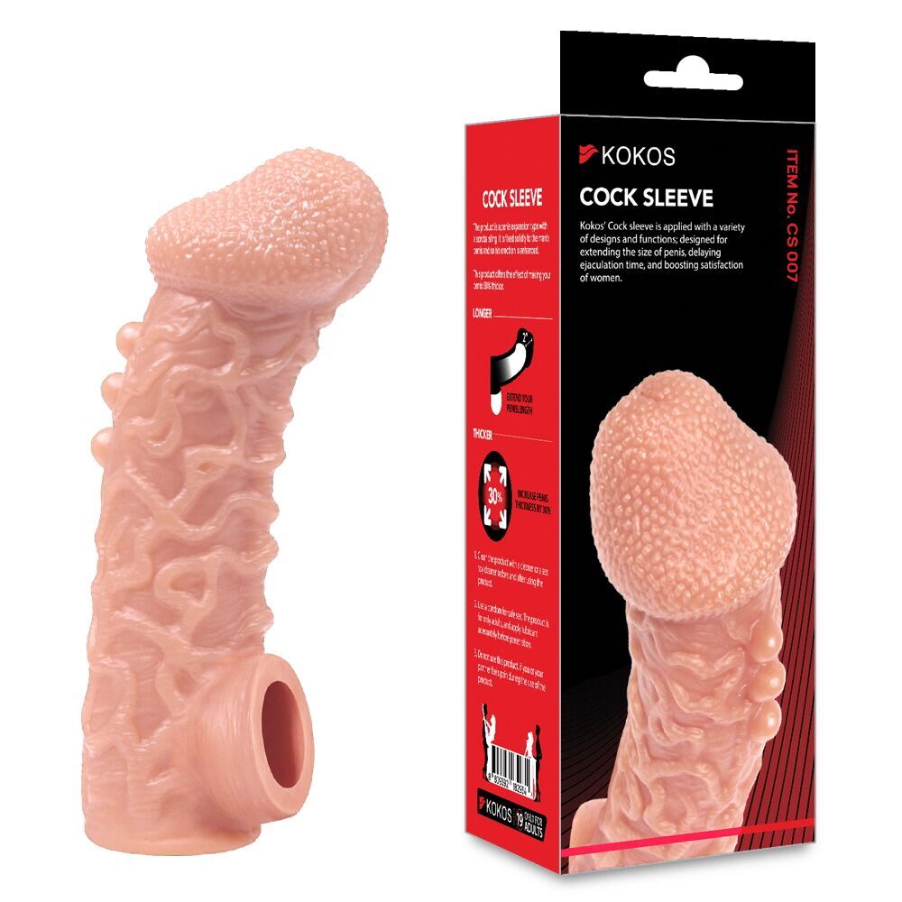 Насадка на член Kokos Cock Sleeve CS 007 - превʼю 19