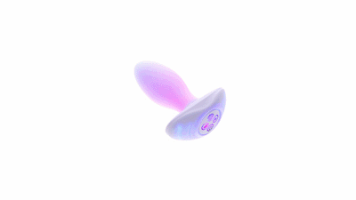 Анальная вибропробка с RGB-подсветкой и приложением Illumination The Plug - фото 2