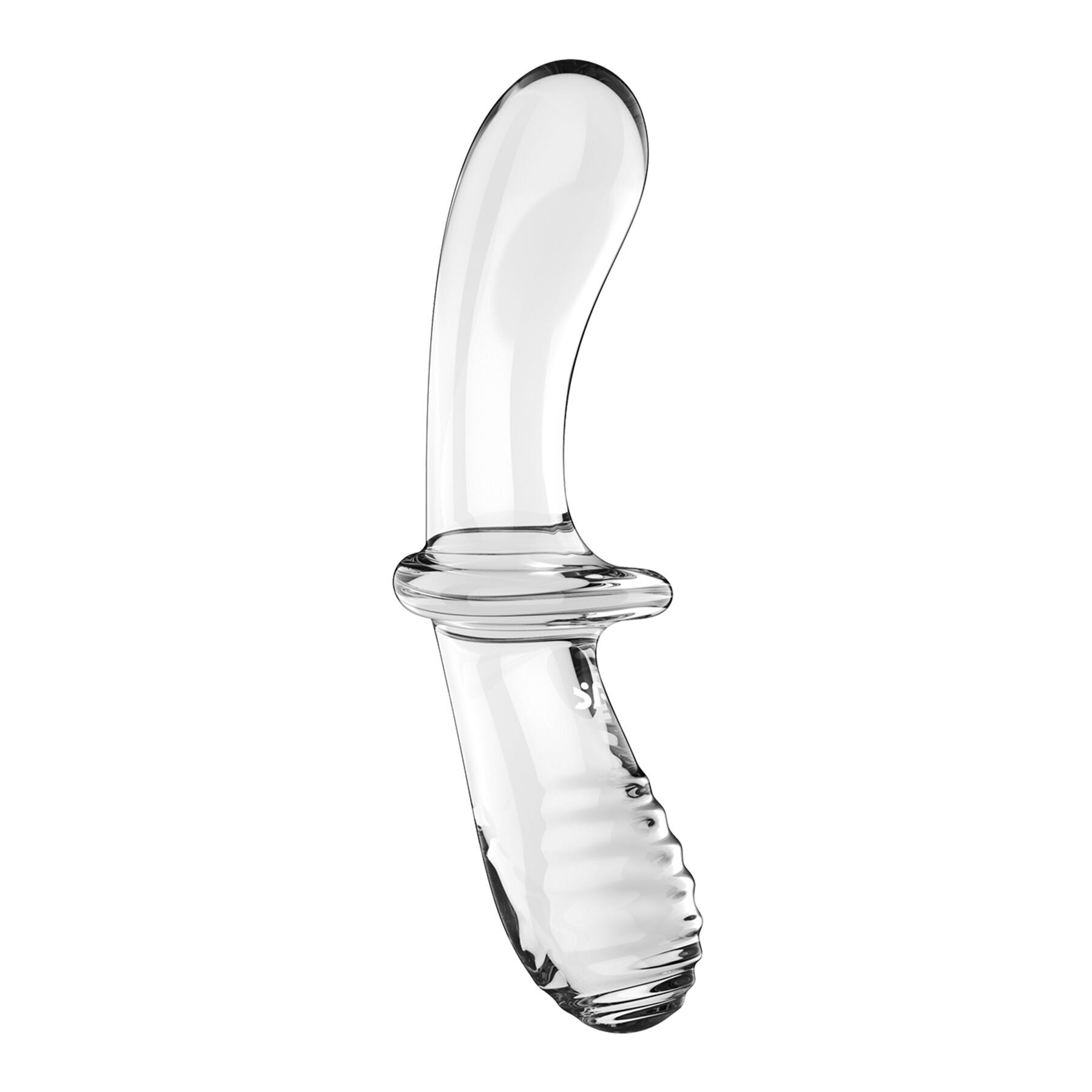 Thumb image for product index 7: Дилдо Satisfyer Double Crystal (Transparent) (повреждена упаковка!!!)