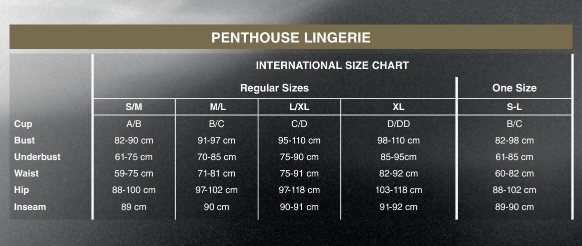 Thumb image for product index 12: Мінісукня Penthouse - Heart Rob, стрінги