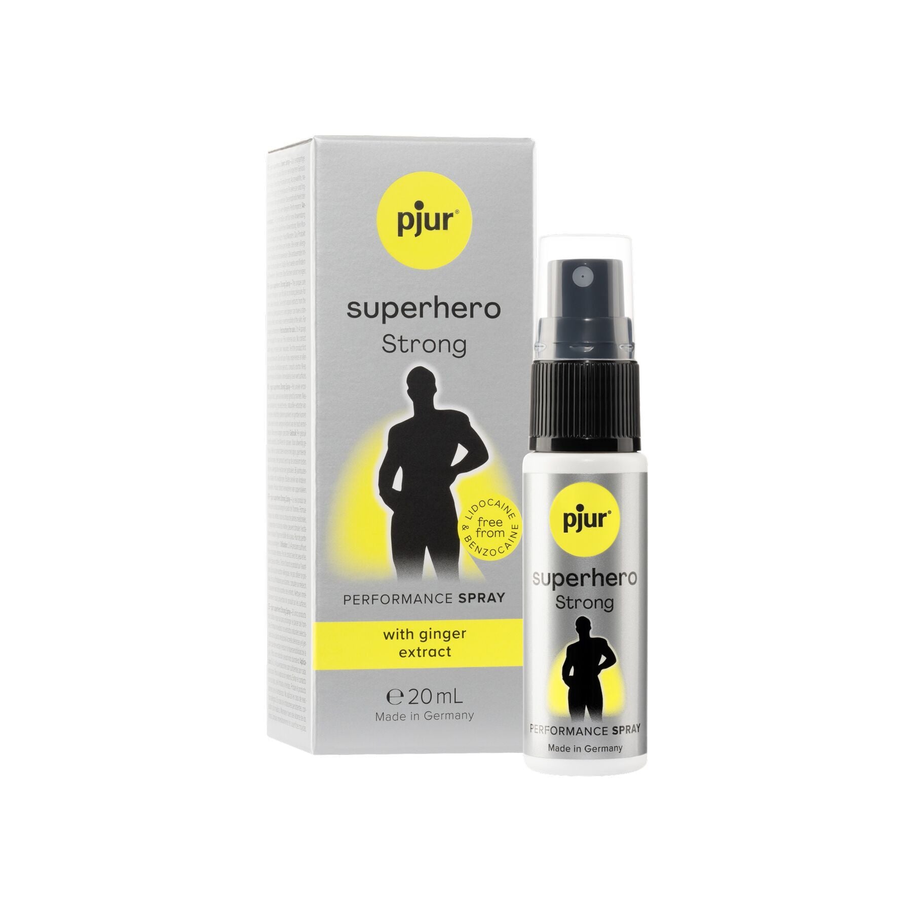 Спрей-пролонгатор pjur Superhero Strong Spray 20 ml (м'яте паковання!!!) - фото 5