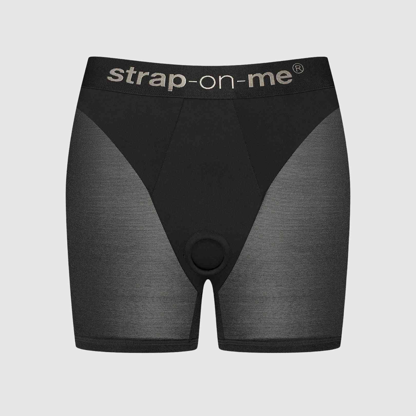 Шорты с фиксацией дилдо Strap-On-Me Harness Lingerie Halo - превью 45