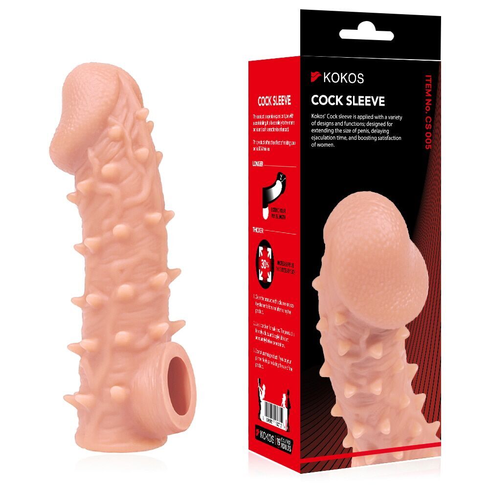 Насадка на член Kokos Cock Sleeve CS 005 - превʼю 13