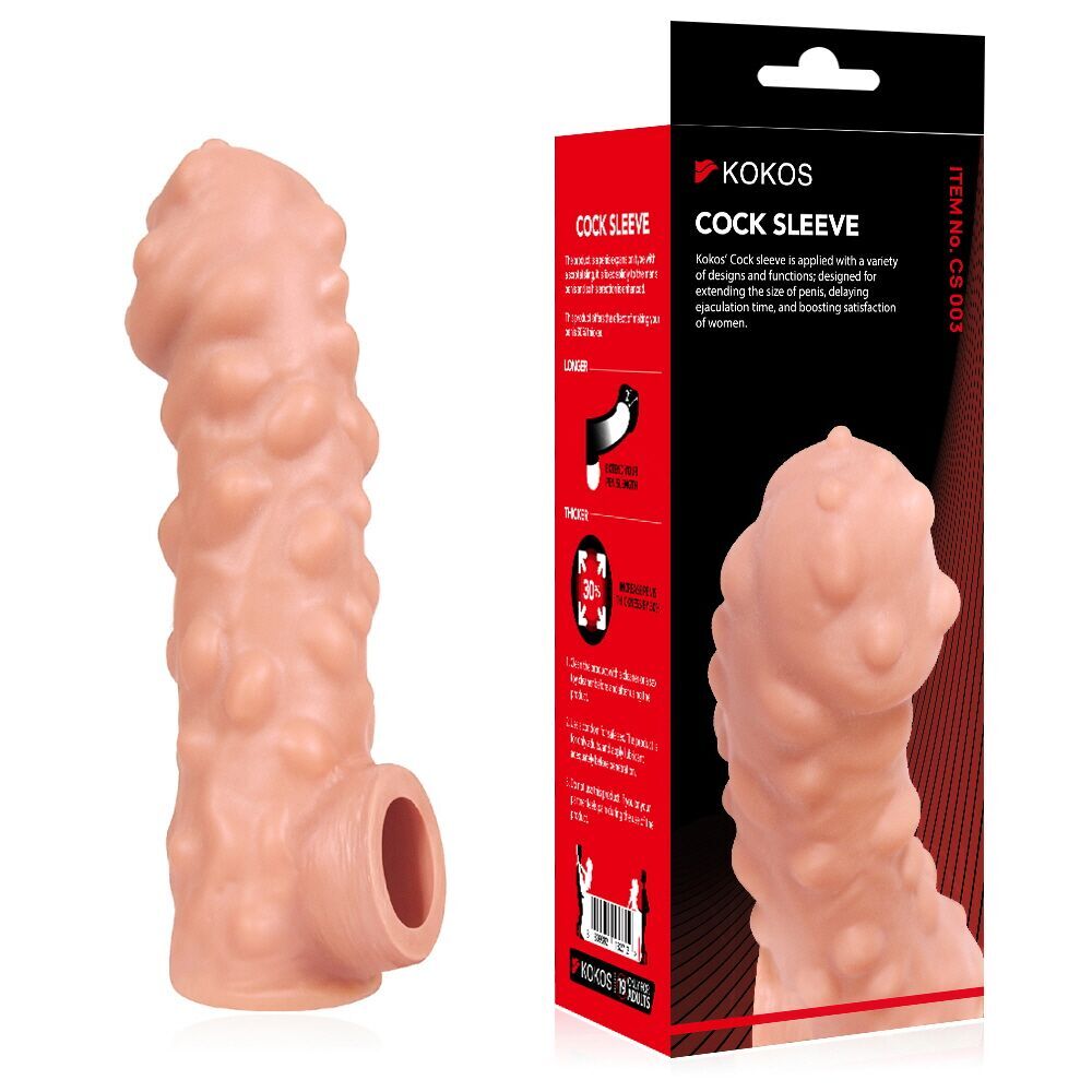 Насадка на член Kokos Cock Sleeve CS 003 - превʼю 12
