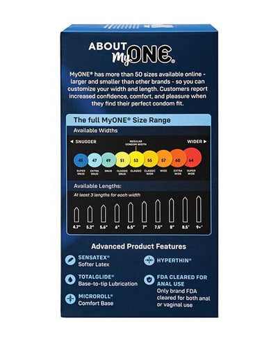 Main image for product index 3: Презервативи MyONE Super Snug 10 шт, картонна коробка (м'ята упаковка!!!)