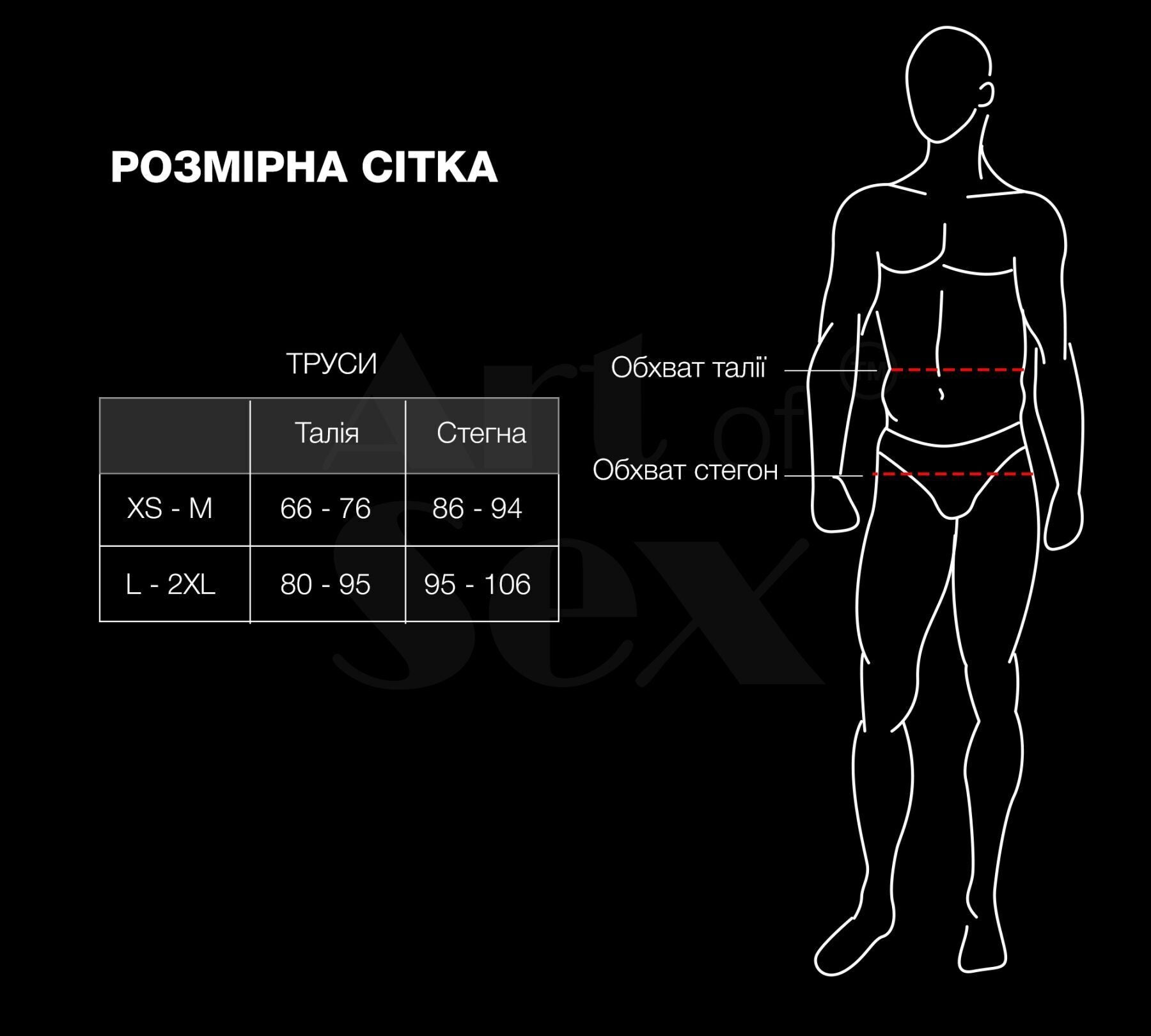 Мужские трусики из сетки Art of Sex - Demir - превью 8