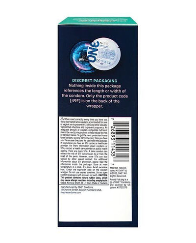 Main image for product index 4: Презервативи MyONE Snug 10 шт, картонна коробка (м'ята упаковка!!!)