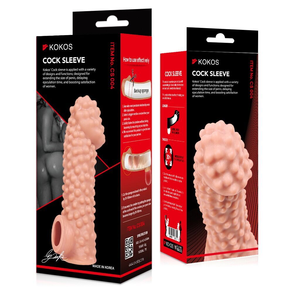 Насадка на член Kokos Cock Sleeve CS 004 - превʼю 16